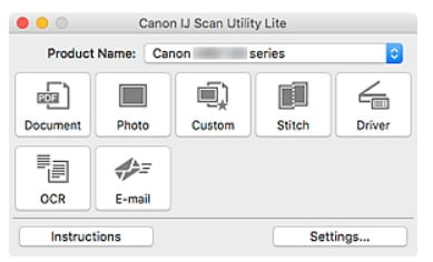 canon utility for mac